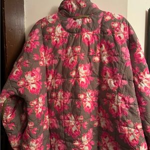 NWT Free People Movement Pippa Packable Puffer XL Floral
